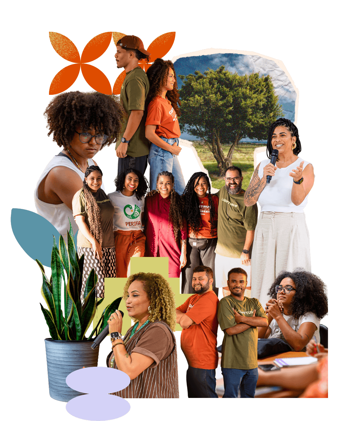 Colagem da Jornada Lab Futuros