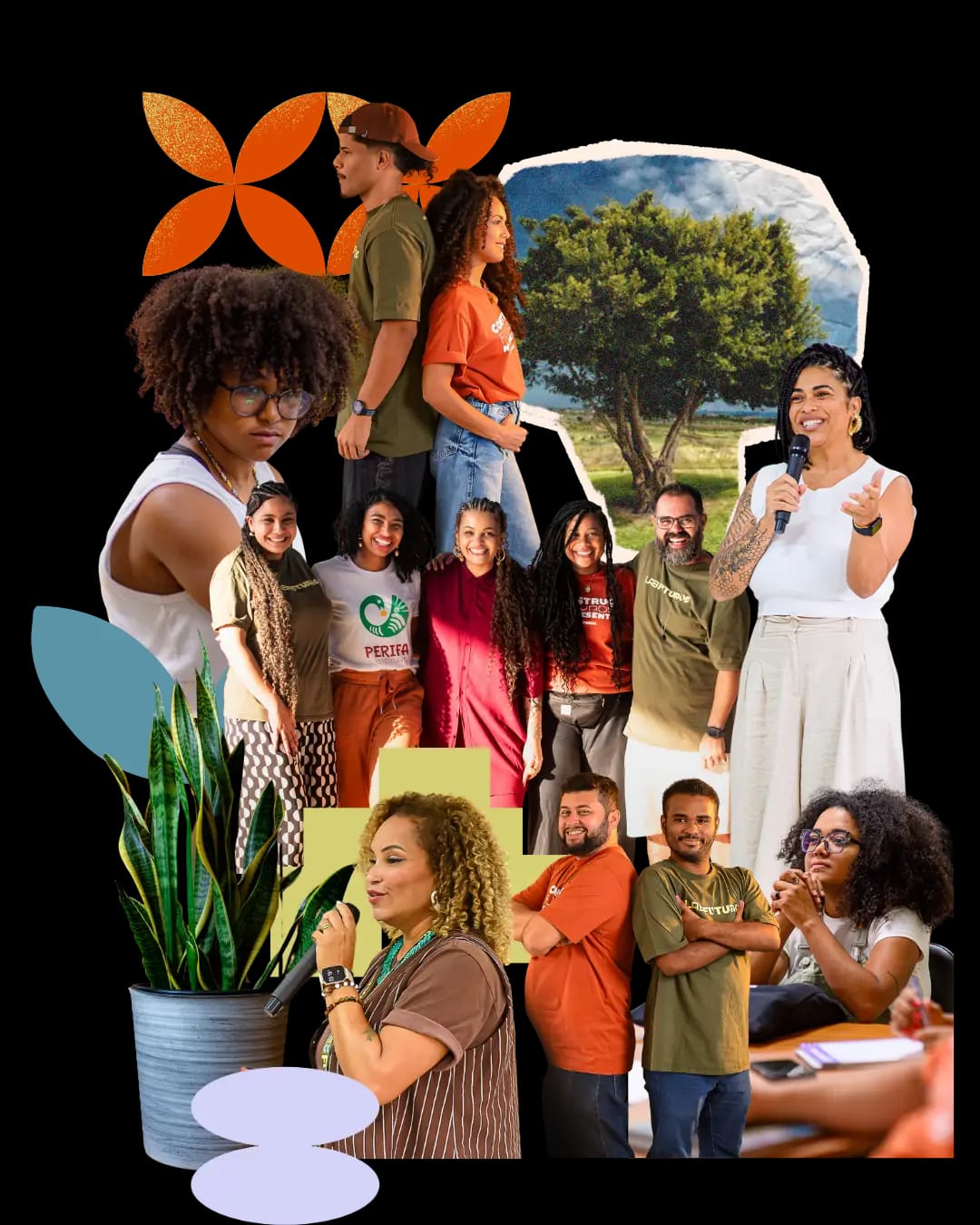 Colagem da Jornada Lab Futuros